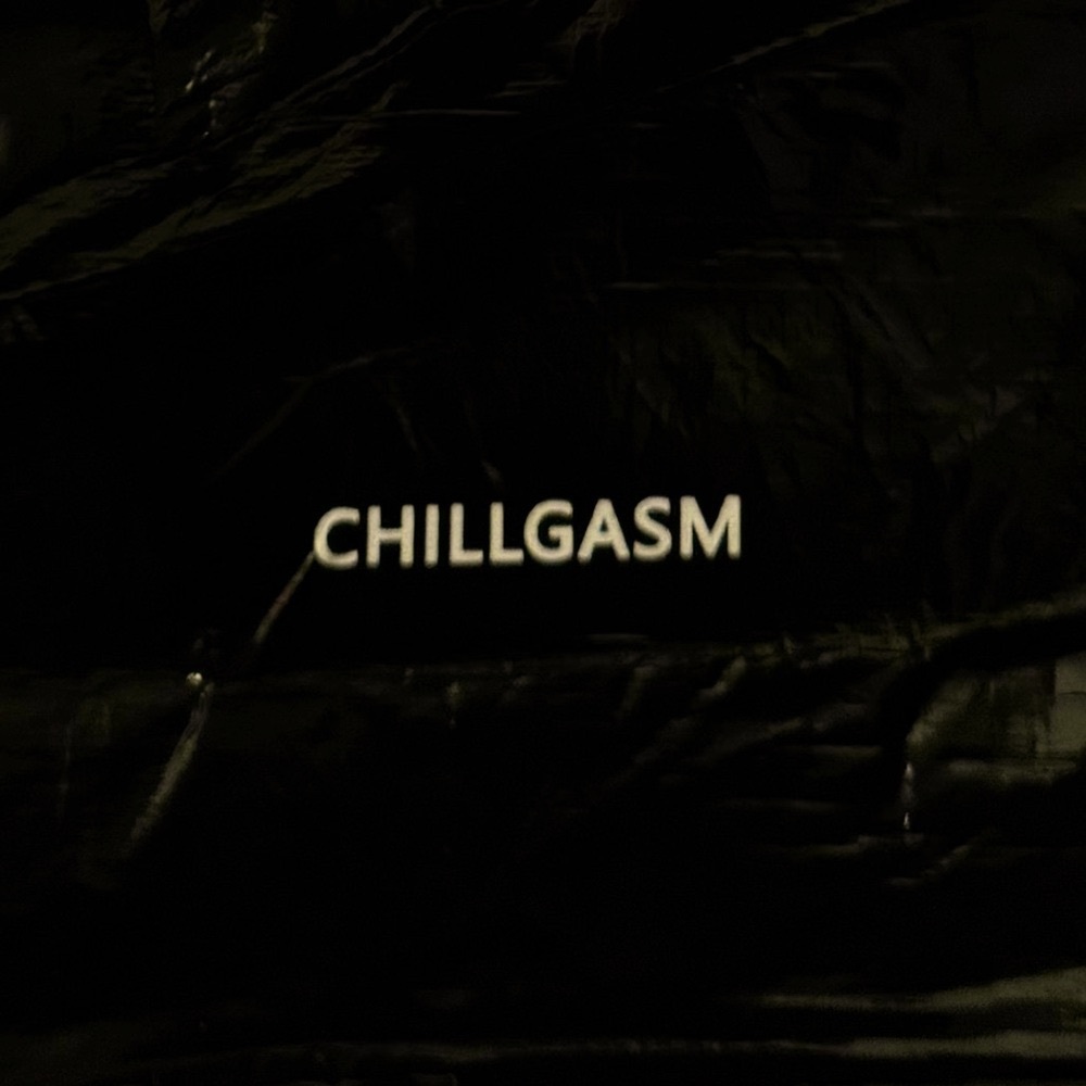 New Chillgasm Classic rarBlack and Gold Chain Shoulder Bag rare collection item - Picture 7 of 8